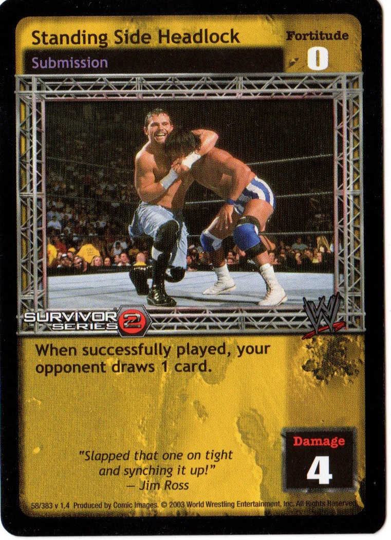 Standing Side Headlock